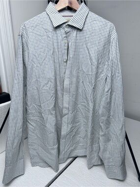 Purdey Gun & Rifle Makers Blue Check Men’s Dress Shirt - Classic Button-Down